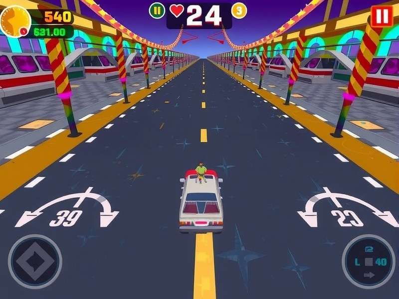 Holi Speed Blitz Gameplay Screenshot